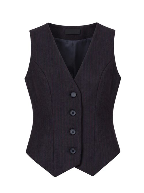Gilet Olviane TWENTY FOURHAITCH | A0207GBB62ABLU/BORDEAUX