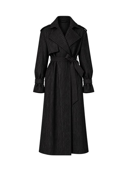 Trench Velia TWENTY FOURHAITCH | A0223NER62ANERO