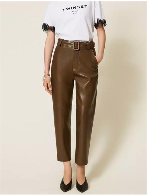 Pantaloni con cintura TWINSET | 262TP205112537