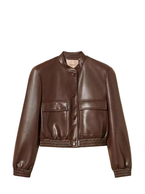 Bomber effetto pelle TWINSET | 262TP205213411
