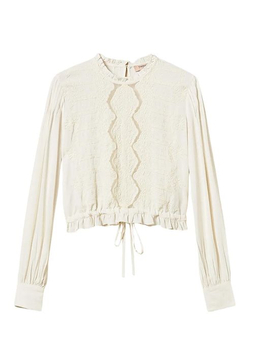 Blusa con ricamo TWINSET | 262TP225000059