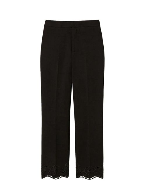 Pantaloni con ricamo TWINSET | 262TP267300006