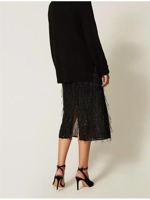 Gonna con frange e perline TWINSET | 262TT208200006