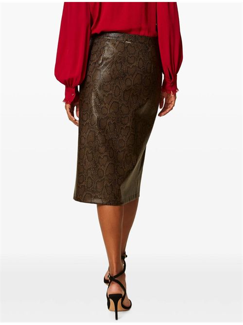 Gonna con stampa animalier TWINSET | 262TT228114058