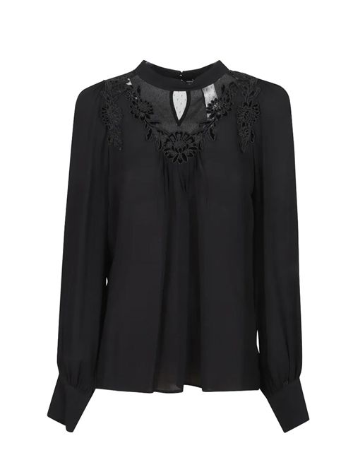 Blusa con inserti in pizzo TWINSET | 262TT246100006