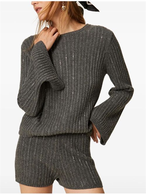 Maglione con strass TWINSET | 262TT315012838