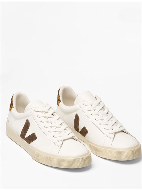 Sneakers Campo Veja | CP0522367WHITE_CAMEL-WILD-COUNTRY
