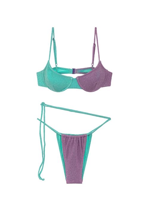 Bikini con ferretto F**K | FK25-0932LCLILAC
