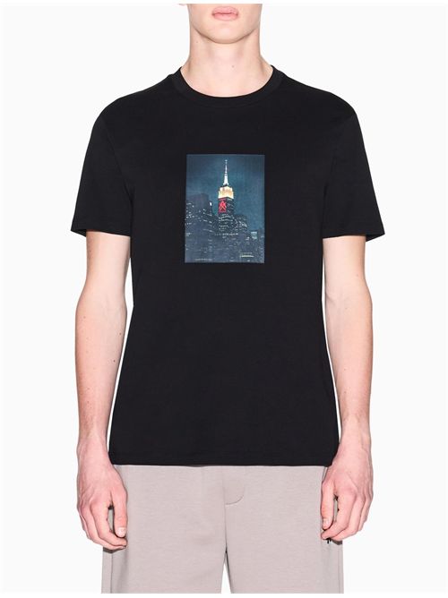 T-shirt con stampa Armani Exchange | XM002214AF10356UC001