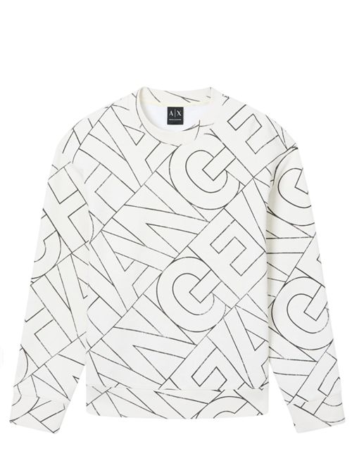 Felpa con stampa Armani Exchange | XM002364AF24635F1173