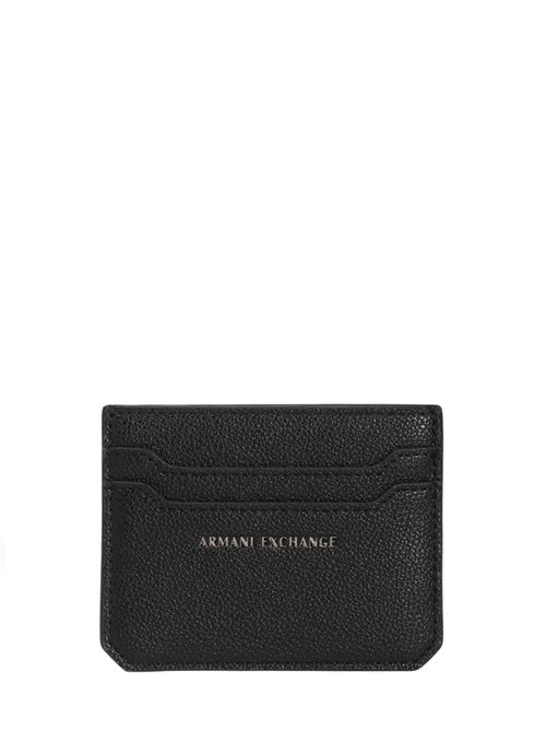 Portacarte con logo Armani Exchange | XM002594AF22651UC001