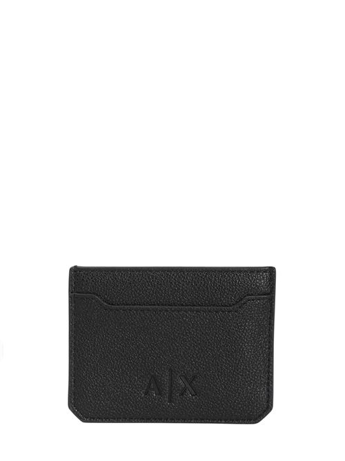 Portacarte con logo Armani Exchange | XM002594AF22651UC001