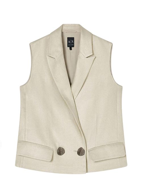 Gilet in lino Armani Exchange | XW001770AF21530U6275