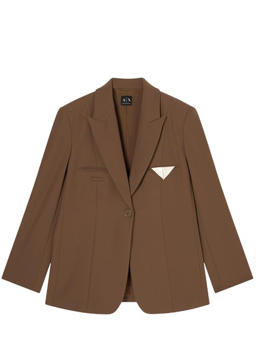 Blazer monopetto Armani Exchange | XW001938AF21529U6136