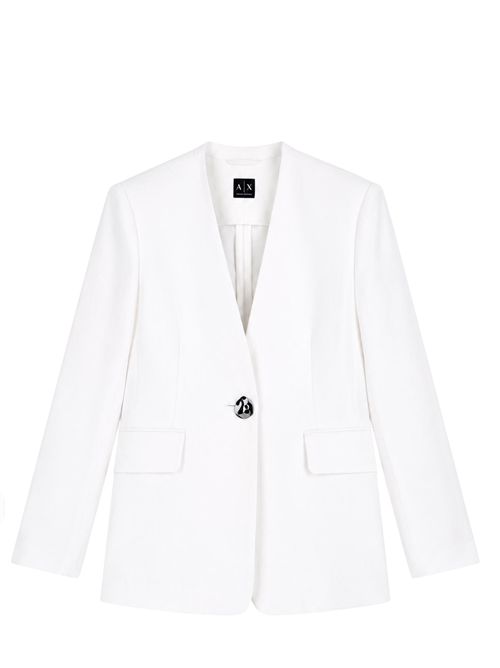 Blazer in twill di lino Armani Exchange | XW001985AF21530U0002