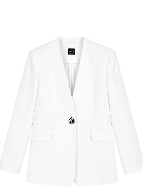 Blazer in twill di lino Armani Exchange | XW001985AF21530U0002