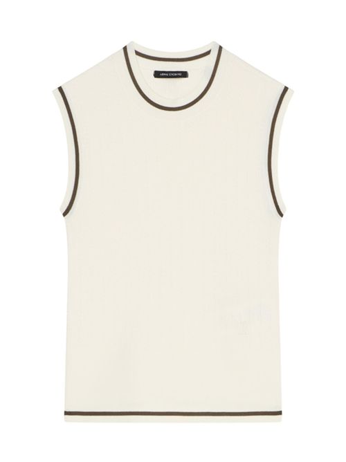 Knitted Top in tessuto Armani Exchange | XW002243AF10352U1003