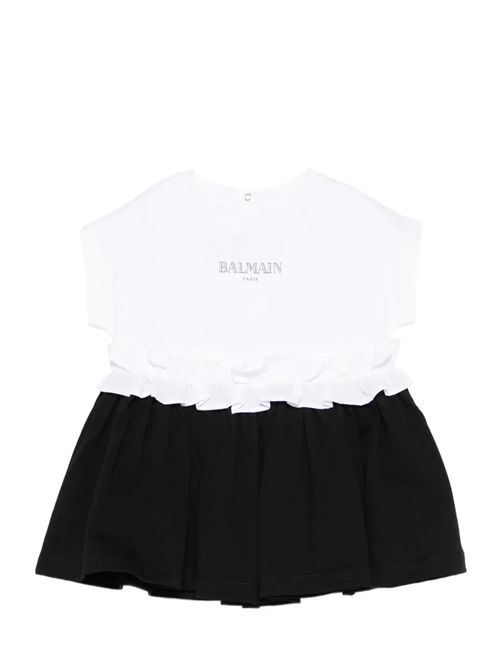 Abito con ruches Balmain | BY1092Z3672930BC