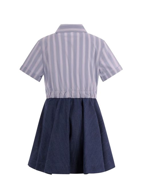 Abito a righe Balmain | BY1C71P0588625BC