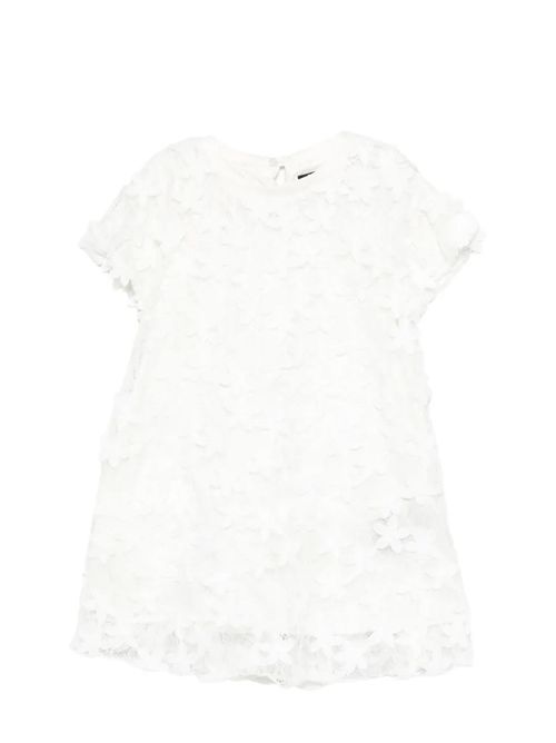 Abito con ricamo floreale Balmain | BY1D51U0263100