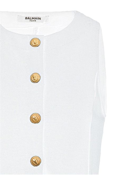 Top con bottoni Balmain | BY5A02J0371100