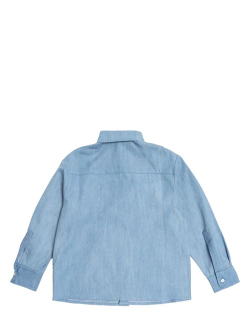 Camicia con logo Balmain | BY5P50P0588653BC