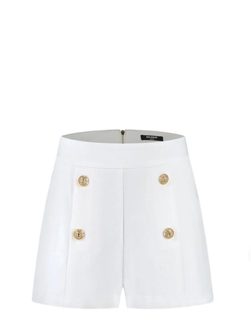Shorts con bottoni Balmain | BY6B69J0371100OR