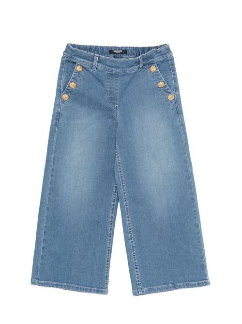 Jeans con bottoni Balmain | BY6C10Z3664619