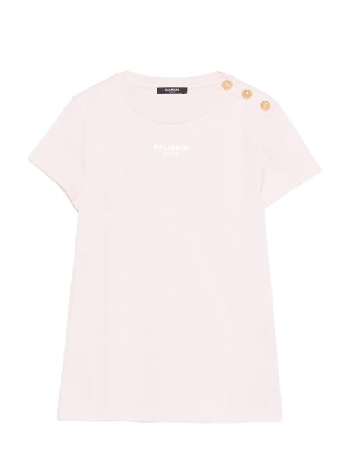 T-shirt con logo Balmain | BY8A01Z367251EOR