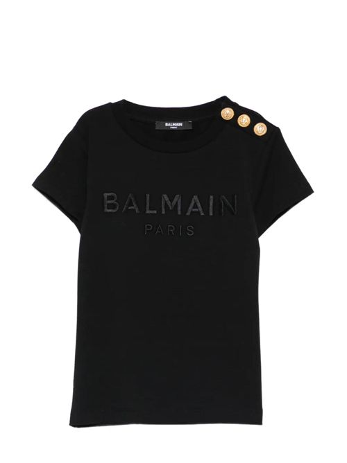 T-shirt con logo Balmain | BY8A21Z3277930NE