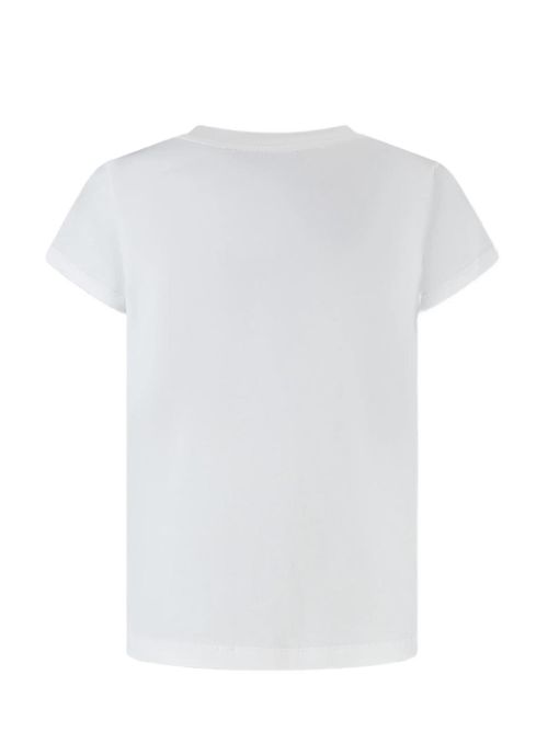 T-shirt con bottoni Balmain | BY8A41Z3277100OR