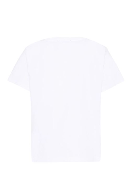T-shirt con bottoni Balmain | BY8Q21Z3672100NE