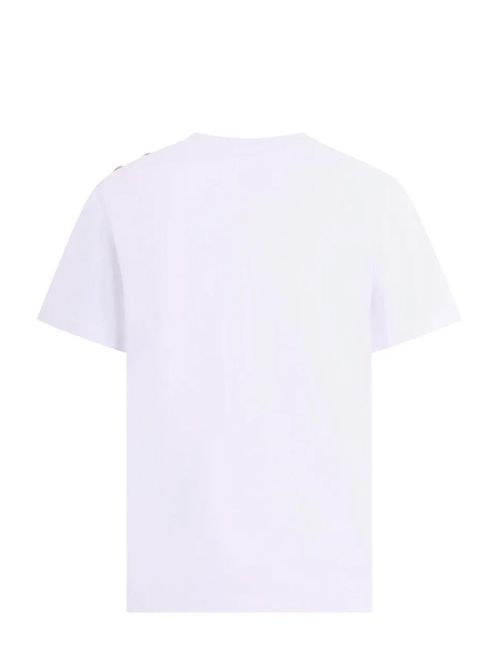 T-shirt con logo Balmain | BY8Q81Z3672100OR