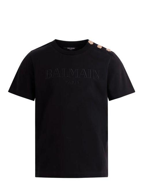 T-shirt con logo Balmain | BY8Q81Z3672930OR