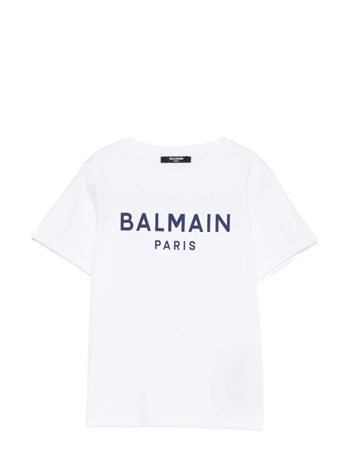 T-shirt con logo Balmain | BY8R11Z3672100BL