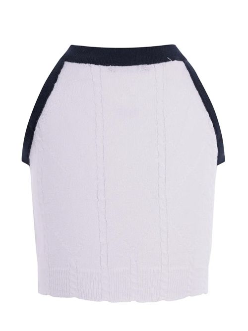 Top a trecce Balmain | BY9A32X0018100BL