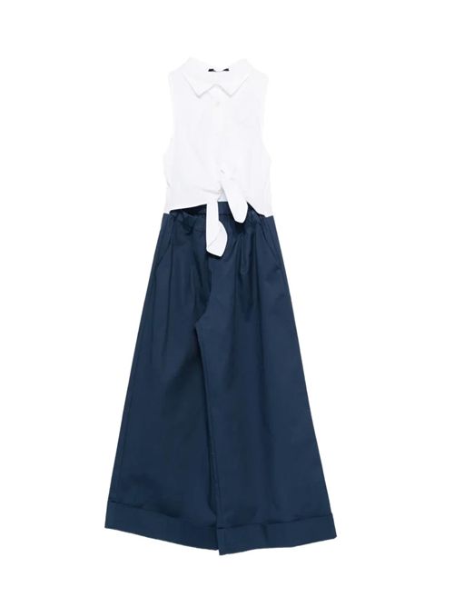 Tuta con gamba ampia Balmain | BYAA02G0197620BC