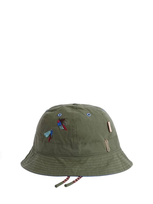 Bucket con ricamo BARBOUR X PAUL SMITH | MHA0965GN32