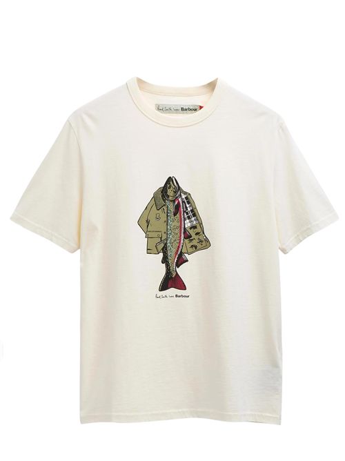 T-shirt con stampa BARBOUR X PAUL SMITH | MTS1612WH32
