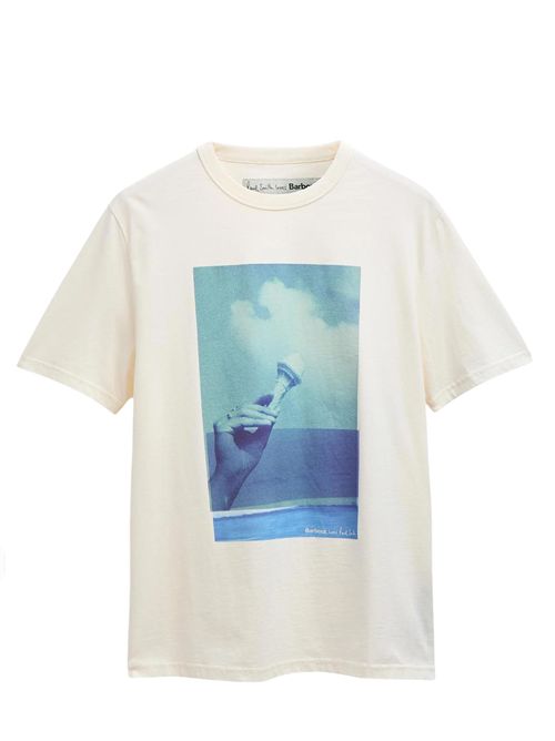T-shirt con stampa BARBOUR X PAUL SMITH | MTS1613WH32