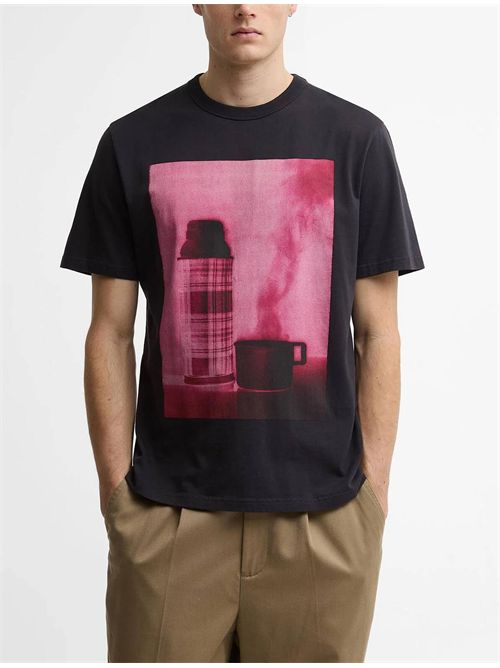 T-shirt con stampa BARBOUR X PAUL SMITH | MTS1614NY74