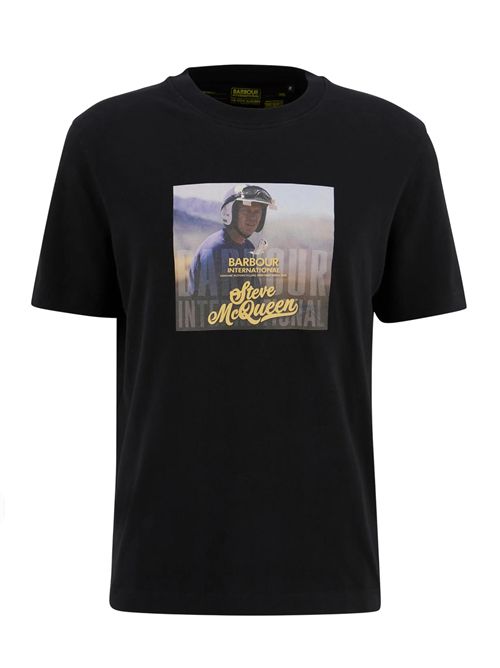 T-shirt con stampa Walde BARBOUR | MTS1584BK11