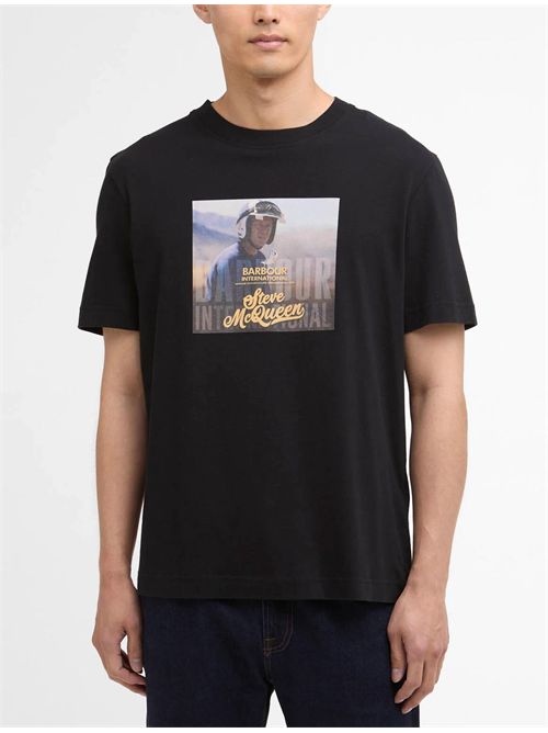 T-shirt con stampa Walde BARBOUR | MTS1584BK11