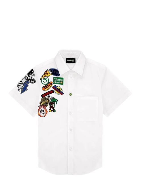 Camicia con stampa Barrow Kids | S6BKJUSI049002