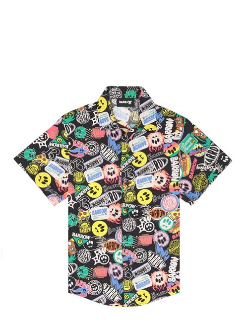 Camicia con stampa Barrow Kids | S6BKJUSI054140