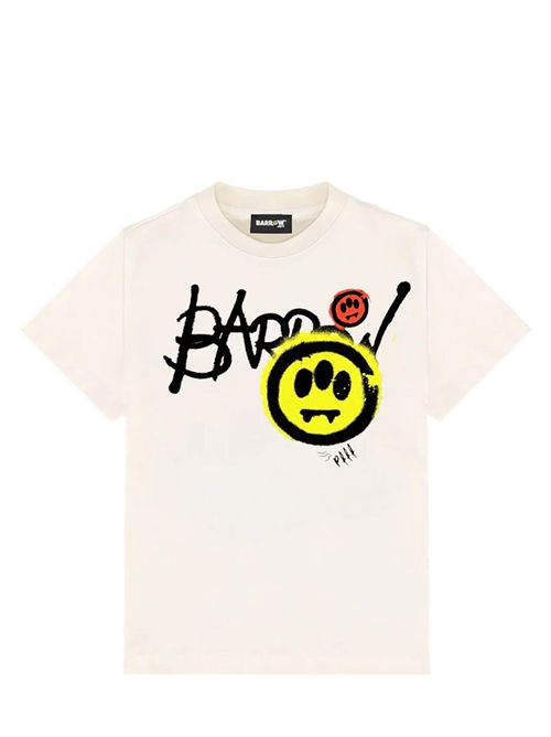 T-shirt con stampa Barrow Kids | S6BKJUTH055013
