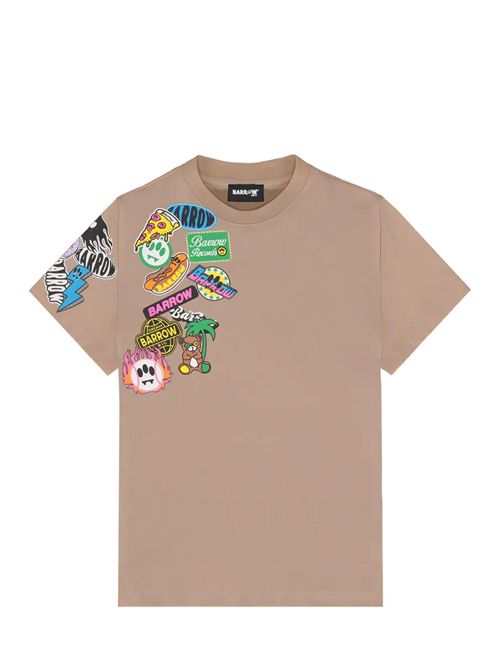 T-shirt con stampa Barrow Kids | S6BKJUTH073094