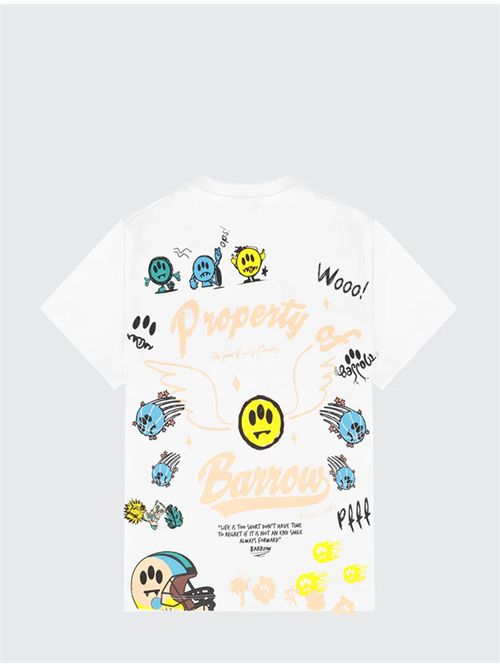 T-shirt con stampa Barrow Kids | S6BKJUTH076002
