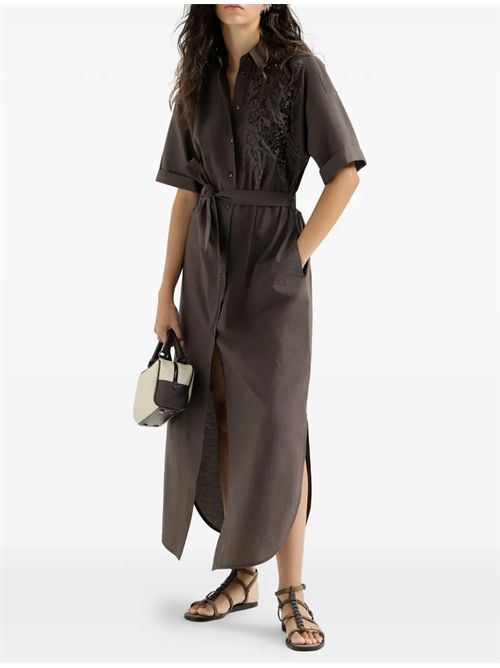 Abito con cintura Brunello Cucinelli | M0F79AHD91C8589