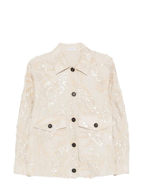 Giacca con paillettes Brunello Cucinelli | M0F79HM206C9593
